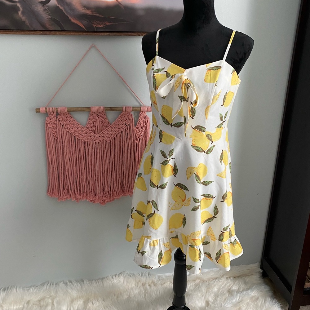 Alegre K Lemon Dress
